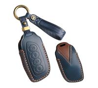 HIBEYO Funda para llave de coche de piel de vacuno, compatible con HAVAL H9 H6 MKII DARGO XDOG Lord Dragon F7 F7X F7H H8 H3 Max Haval XY 2024 2025 2026 Accesorios Carcasa para Llave Carcasa para Llave