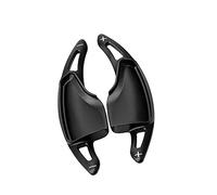 HIBEYO Juego de 2 piezas de metal de repuesto para volante Chevy Chevrolet Camaro 2016-2019, C7 Corvette 2015-2019, levas de cambio de extensión, remo de carreras, volantes, paletas de cambios, color