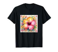 Hibisco Aloha Flor Espiritual Hawaii Maui Oahu Kauai Isla Camiseta