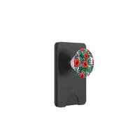 Hibisco Rojo Flores Tropicales Bold Floral PopSockets PopWallet para MagSafe
