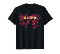 Hibiscus Aloha Hawaii Mele Kalikimaka Oahu Maui Mahalo Amor Camiseta