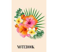 Hibiscus Dreams Notebook: 6x9 minimalist tropical journal for note-taking, creative writing, and ideas