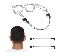 HiBloks 2 Correas Ajustables para Gafas Compatibles con Meta Gen 1/Gen 2 y Accesorios Oakley Meta HSTN, Correa para Gafas de Sol Sin Cola, Soporte de Cordón para Gafas para Gafas Inteligentes Meta Gen
