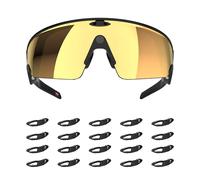 HIBLOKS 20 piezas de bloqueo de luz LED compatibles con gafas inteligentes Oakley Meta Vanguard, cubierta de luz opaca reutilizable para accesorios Meta Vanguard