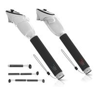 Hibloks - Accesorios de mango 3 en 1 compatibles con el controlador Oculus Quest 3, empuñaduras de brazos largos VR Gorilla Tag para accesorios Meta Quest 3, sable de ritmo, béisbol, club de golf,