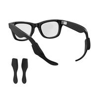 HiBloks Almohadilla para Orejas para Gafas Inteligentes Ray-Ban Meta Wayfarer/Skyler/Headliner Gen 2, Accesorio de Silicona Antideslizante, Agarre para Patillas