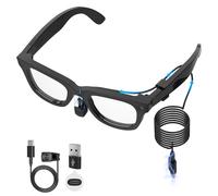 HiBloks Cable de Carga para Ray-Ban Meta Wayfarer/Skyler/Headliner Gen 2 y Oakley Meta HSTN Gafas Inteligentes, Cable Cargador Tipo-C de 3.9 pies con Convertidor de Interfaz Tipo-A para Accesorios Ray