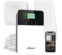 HiBoost 4K Plus Pro - Amplificador de señal de teléfono móvil para casa u oficina, hasta 180 m² de cobertura, para todos los usuarios de EE. UU., Verizon, AT&T, T-Mobile, Sprint