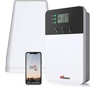 HiBoost Amplificador de señal de teléfono móvil para el hogar y la oficina, cubre hasta 1,2 m², soporte 5G, compatible con AT&T, T-Mobile, Verizon, Sprint y más.