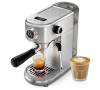 HIBREW H10B Máquina de Espresso Programable con Pantalla LED y Manómetro