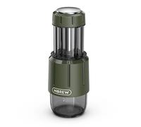 HiBREW H4D Máquina de Espresso Portátil 2 en 1, prensa manual para cápsulas de café y café molido, máquina de café caliente/frío para uso en viajes y en casa