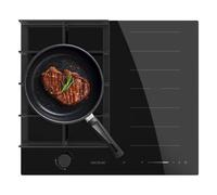 Híbrida Bolero Squad GI 3500 Hybrid FullFlex Inducción 3500W Gas Wok 3,4kW 9 velocidades Cristal Negro