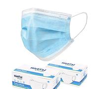 HIBRON 100 Mascarillas Azules Desechables Homologadas CWA 17553: 2020 con Método de Ensayo BFE: EN14683:2019 en España, BFE > 99%