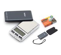 HIBRON ® Báscula de Bolsillo, Balanza Digital, Balanza De Precision con Función De Contador 100g/0,01g ~500g/0,1g (58550)
