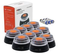 HIBRON EBOX Luz Emergencia V16 Homologada DGT con Geolocalización, Baliza Coche Conectada DGT 3.0, Datos Incluidos hasta 12/2038