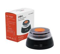 HIBRON EBOX Luz Emergencia V16 Homologada DGT con Geolocalización, Baliza Coche Conectada DGT 3.0, Datos Incluidos hasta 12/2038