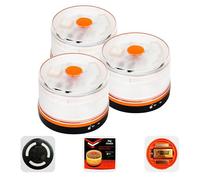 HIBRON EXTRASTAR Luz Emergencia BalizaV16 Homologada DGT con Geolocalización, Baliza Coche Conectada DGT 3.0, Datos Incluidos hasta 12/2038, Pack 3 Unidades