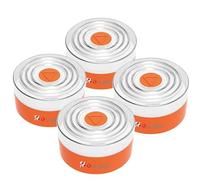 HIBRON G-LEKO Luz Emergencia BalizaV16 Homologada DGT con Geolocalización, Baliza Coche Conectada DGT 3.0, Datos Incluidos hasta 12/2038, Pack 4 Unidades