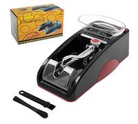 HIBRON Maquina De Llenado De Cigarrillos Electrica Entubadora De Cigarros Tubos Liar Portatil-58003 Rojo