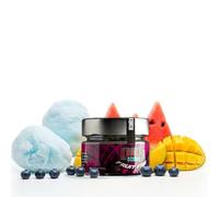 HIBRON Piedras Granuladas Aromatizadas 150g - Fruit Fair (Algodón de Azúcar, Sandía, Mango y Arándanos) (Fruit Fair x4)