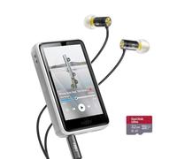 HiBy R1 Reproductor de MP3 HiFi con Bluetooth 5.1 de audio de alta resolución certificado DSD 256 Native Tidal Qobuz Player MSEB Tuning pantalla táctil de 3 pulgadas 2TB memoria ampliada (juego de