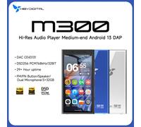 HiBy Digital M300 Reproductor Hi-Res 4" Android 13 Negro