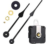 Hicarer Mecanismo de Movimiento de Reloj de Alta torsión con Mano de 230 mm/9,1 Pulgadas de Longitud (Longitud del Eje 9/10 pulgadas/23 mm)