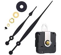Hicarer Piezas de Repuesto de Movimiento de Reloj de Cuarzo de Alta Pareja con Manos largas y Percha de Pala de 208 mm/ 8,2 Pulgadas