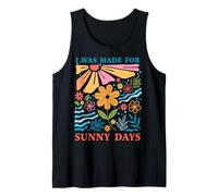 Hice for Sunny Days Beach Vibes Summer Camiseta sin Mangas