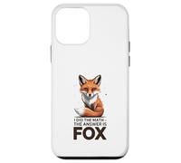 Hice Las matemáticas La Respuesta es Fox Funny Math Carcasa para iPhone 12 Mini