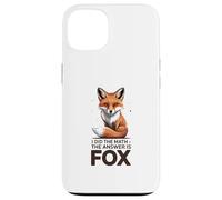 Hice Las matemáticas La Respuesta es Fox Funny Math Carcasa para iPhone 13
