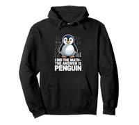 Hice Las matemáticas La Respuesta es Humor de pingüino Sudadera con Capucha