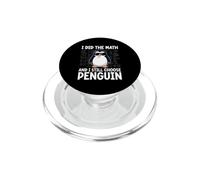 Hice los cálculos y aún así elegí a Penguin Funny Math Professor PopSockets PopGrip para MagSafe
