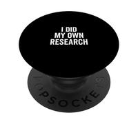 Hice mi propia investigación Teorías de conspiración divertidas PopSockets PopGrip Adhesivo