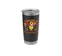 Hice un Poopy y mi barriga se siente mejor - Divertidas vacaciones en crucero Vaso térmico de acero inoxidable de doble pared