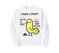 Hice una cacaca y Ahora mi Barriga se Siente Mucho Mejor Sudadera