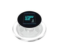 Hice una Pausa en Este Juego para Estar aquí Funny ATC Gaming Controller 2 PopSockets PopGrip para MagSafe