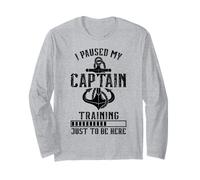 Hice una Pausa en mi Entrenamiento de capitán Solo para Estar aquí Barco Manga Larga