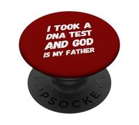 Hice una Prueba de ADN y Dios es mi Padre Cristianismo Cristo PopSockets PopGrip Adhesivo