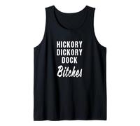 Hickory Dickory Dock Perras Nursery Parody Rima Canción Camiseta sin Mangas