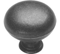 Hickory Hardware PA1218-VP - Pomo de gabinete Manchester de 1-1/4 pulgadas, peltre Vibra