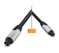 HICON Ambience 0,75m Toslink Óptico Cable Digital 75cm HQ Pof HIA-TLTL-0075