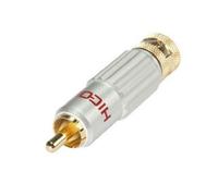 Hicon HI-CM13 Cierre Phono Conector. Audiophile 2 Polo Rca Amplificador Enchufe