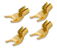 HICON HI-CTA01 Juego de 4 Conectores Cable Terminal 16mm² Oro