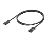 Hicon HI-HDSL-0075 - Cable HDMI (75 cm, 18 GBit/s, diseño Ultrafino, 4K, 60 fps, UHD 3D HDR 10, Alta Velocidad, con Ethernet, 0,75 m, Flexible, Compacto, Ligero)