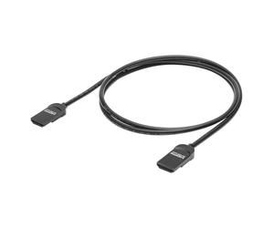 Hicon HI-HDSL-0075 - Cable HDMI (75 cm, 18 GBit/s, diseño Ultrafino, 4K, 60 fps, UHD 3D HDR 10, Alta Velocidad, con Ethernet, 0,75 m, Flexible, Compacto, Ligero)