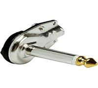Hicon HI-J63MA05 - Conector jack (6,35 mm, número de polos acodados: 2 negros, 1 unidad)