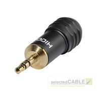 HICON Pro Mini Conector 3,5mm Enchufe Jack 3pol Hasta Cable Dick 6,8 MM