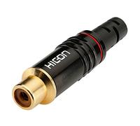 HICON RCA Female Phono red coded Jack by Sommer Cable | HI-CF06-RED