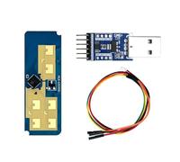 HiCOZZIE 24G HLK-LD2450 Módulo de Sensor Radar de Seguimiento de Movimientos Humanos de Ondas Milímétricas LD2450 Distancia de Detección 8 M Casa Inteligente B Instalación Fácil